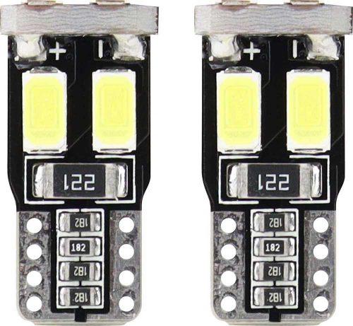 AMIO CANBUS 6SMD-2 5730 T10 (W5W) fehér led izzó