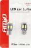 AMIO CANBUS 6SMD-2 5730 T10 (W5W) fehér led izzó