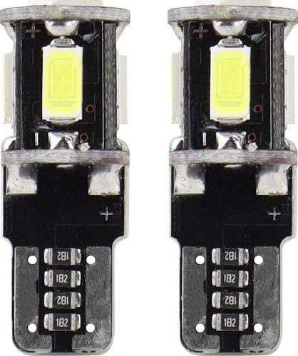 AMIO CANBUS 5SMD 5730 T10 (W5W) fehér led izzó