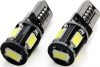 AMIO CANBUS 5SMD 5730 T10 (W5W) fehér led izzó