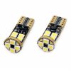 AMIO CANBUS 12SMD 2835 T10e (W5W) fehér 12V/24V led izzó