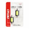 AMIO CANBUS COB3 Festoon C3W / C5W / C10W 36mm fehér 12V led izzó