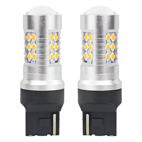 AMIO CANBUS 3030 24SMD T20 7440 WY21W borostyán 12V/24V led izzó