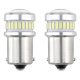 AMIO BA15S P21W R10W R5W 24+6SMD fehér LED izzó