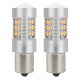 AMIO BAU15S PY21W 24SMD narancs LED izzó