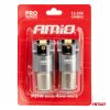 AMIO CANBUS PRO series BA15S P21W 4x3030 SMD fehér 12/24V led izzó