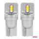 AMIO STANDARD T10 W5W 2x1860 SMD fehér 12V/24V led izzó