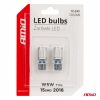 AMIO CANBUS T10e W5W 15x2016 SMD fehér 12V/24V led izzó