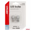 AMIO 360 Pure Light Series STANDARD T10 W5W 3x3020 SMD fehér 12V/24V led izzó