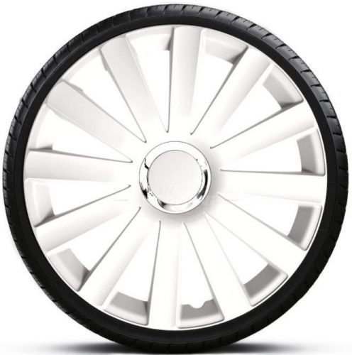 13"-os Spyder Pro White dísztárcsa garnitúra (4darab)