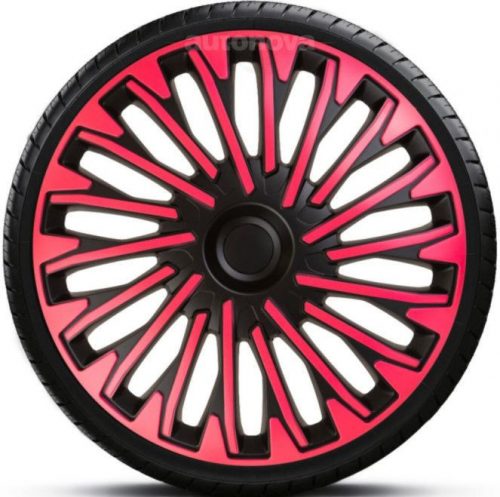 15"-os Soho Pink Black dísztárcsa garnitúra (4darab)