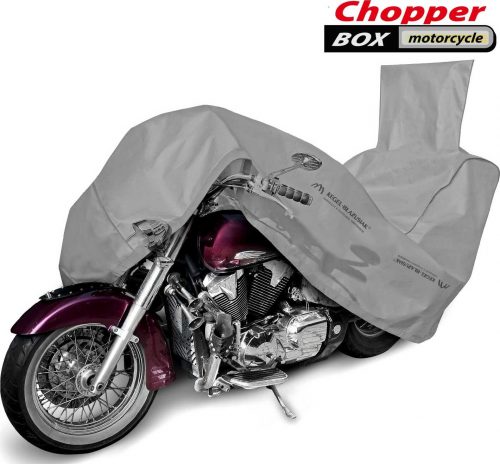 245-270 cm Optimal Garage chopper takaróponyva – dobozos